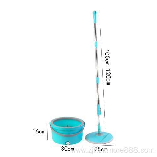 Round Spin Mop And Bucket Set(2 refills)